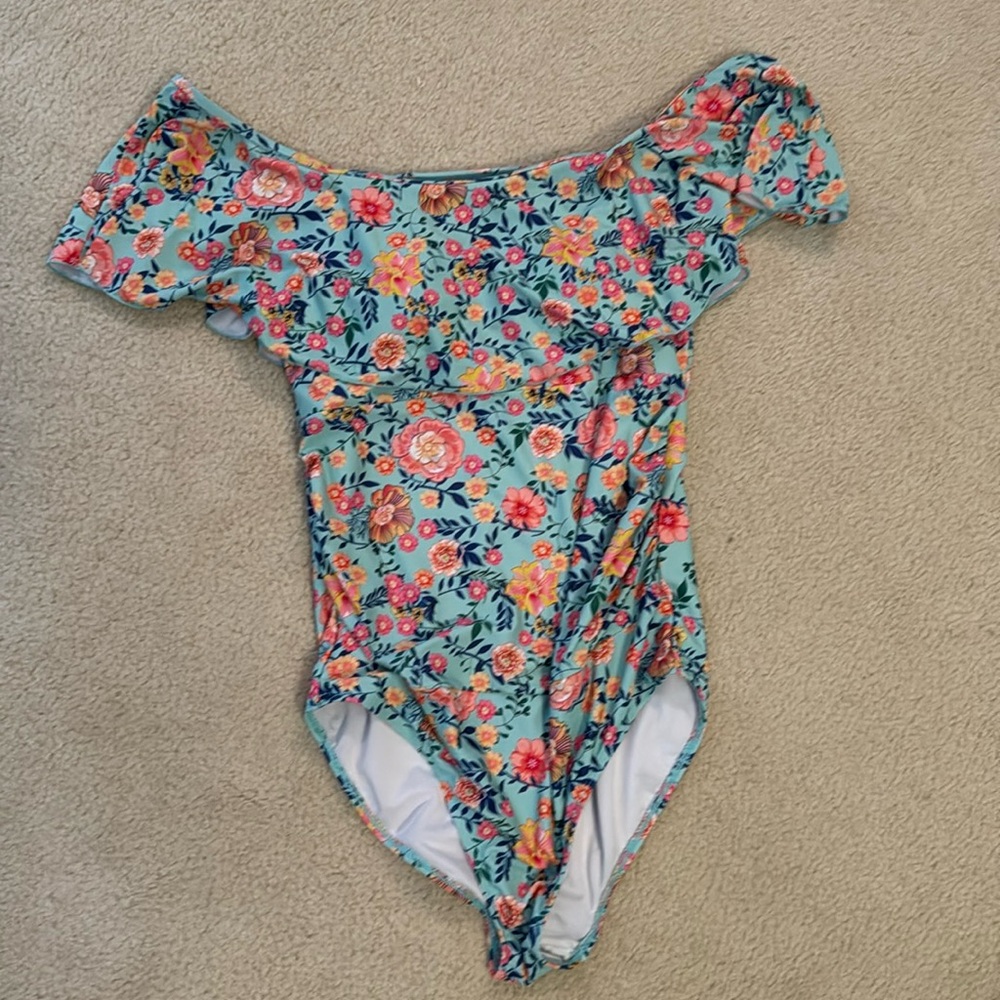 Maternity Swim - Off Shoulder One Piece